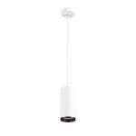 SLV Numinos Phase L Pendelleuchte Aluminium Weiß 28W 2400lm 60D - 930 Warmweiß | Höchste Farbwiedergabe - Dimmbar 